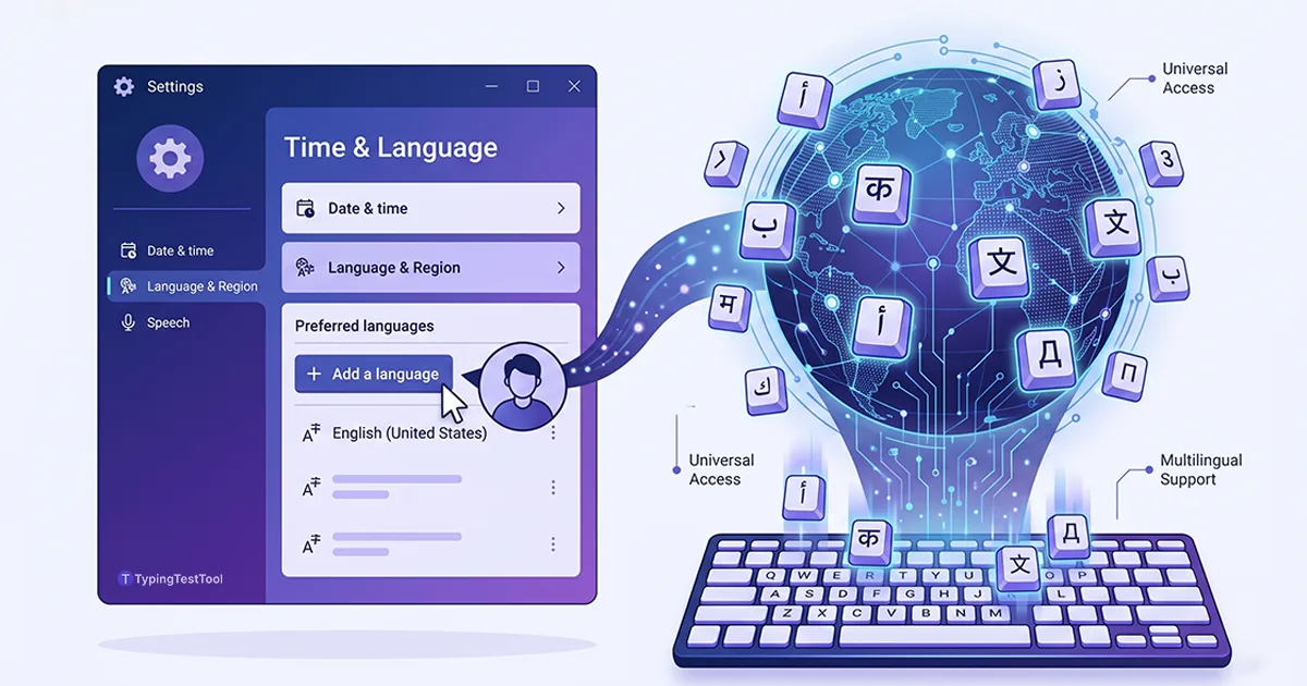 How to Enable Any Keyboard Layout on Windows 10/11 | TypingTestTool